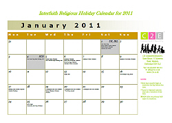 2012 calendar